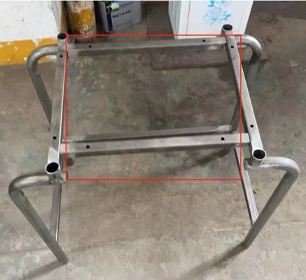 Quadro de móveis metálicos revestidos em pó resistente à ferrugem para interiores, fácil de montar