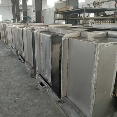 Caixa elétrica de chapa metálica retangular revestimento anticorrosivo sem resistência a intempéries