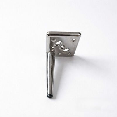 Pés de tubo Pés de tubo de metal Pés de pé padrão Componentes de suporte industrial duráveis para aplicações de móveis e equipamentos