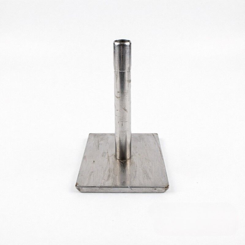 Pés de tubo de metal de altura personalizada parafuso na instalação pés de tubo de trabalho pesado ideal para aplicações comerciais